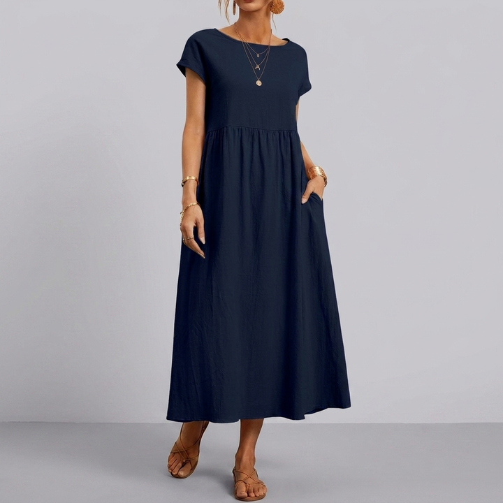 Women's Pocket Midi Dress