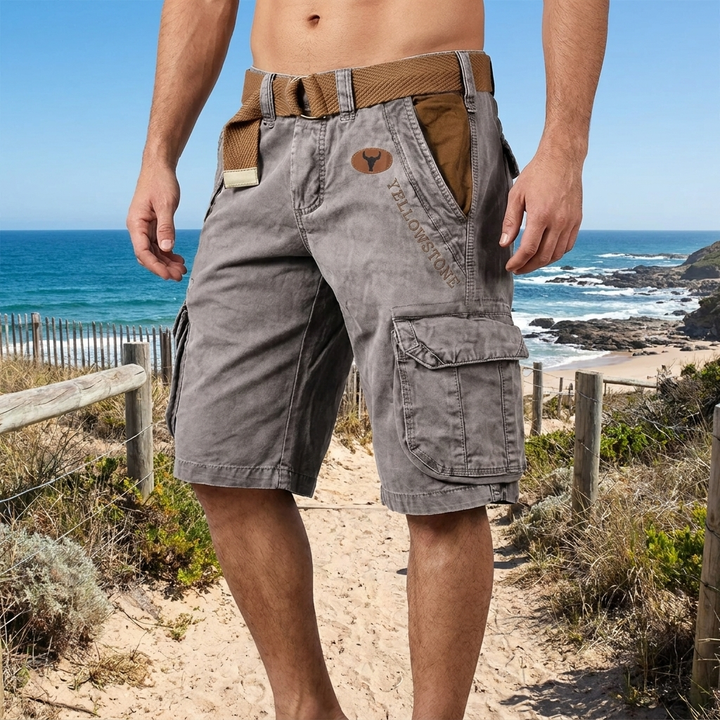 Knee-Length Cargo Shorts