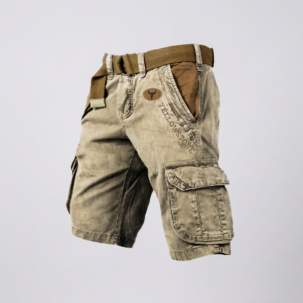 Knee-Length Cargo Shorts