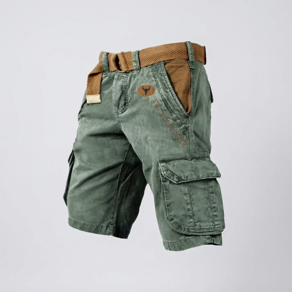 Knee-Length Cargo Shorts