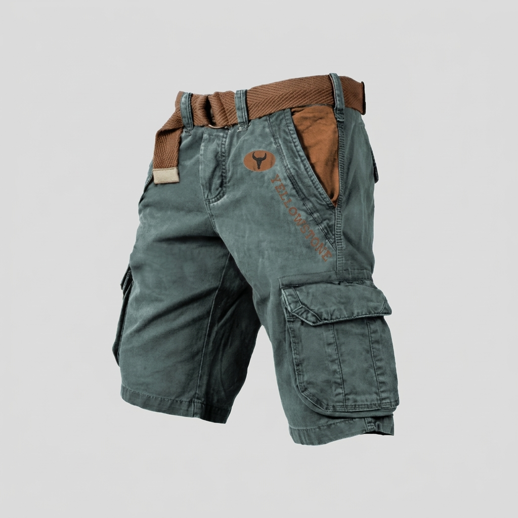 Knee-Length Cargo Shorts