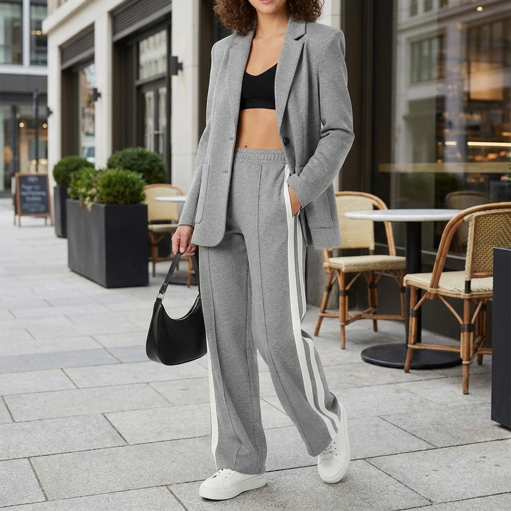 Women's Casual Stripe Set