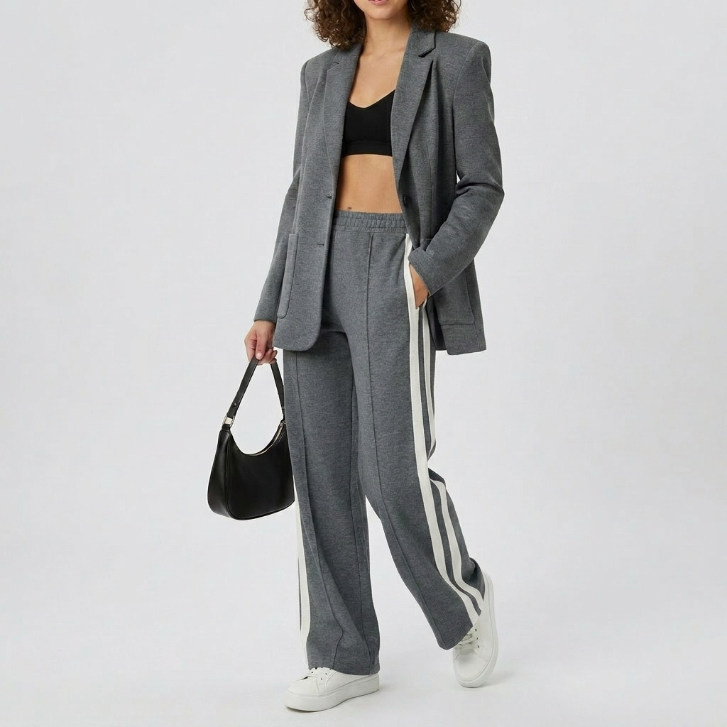 Women's Casual Stripe Set
