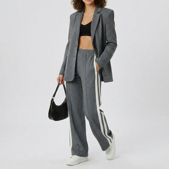 Women's Casual Stripe Set