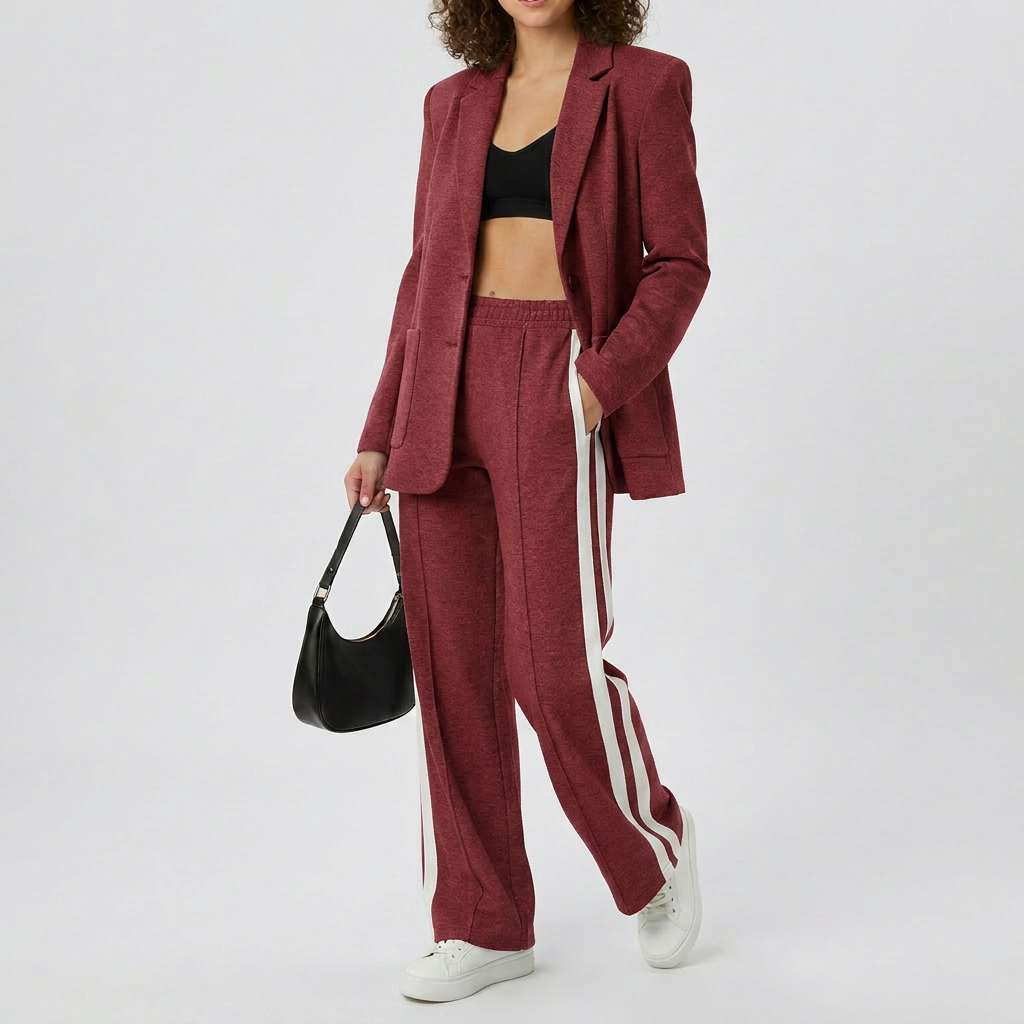 Women's Casual Stripe Set