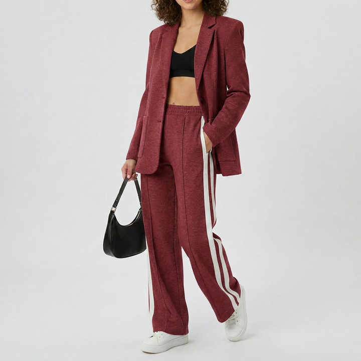 Women's Casual Stripe Set