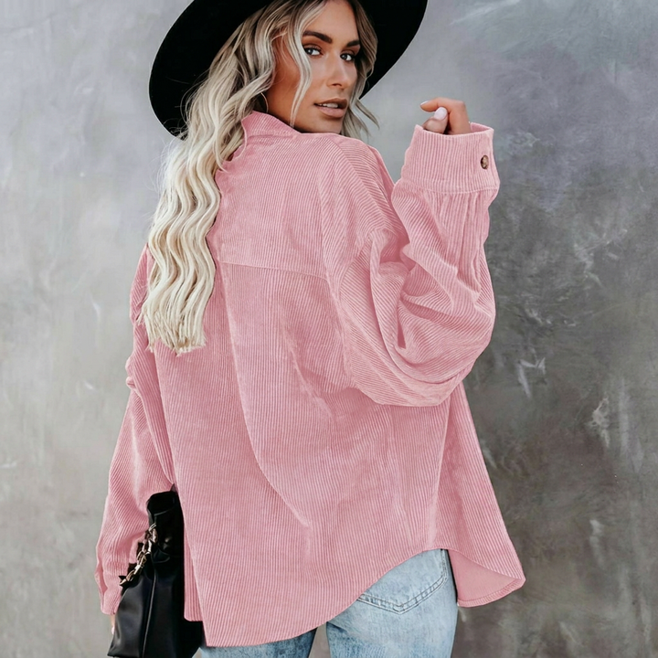 Soft Corduroy Women’s Shirt – Vintage Style