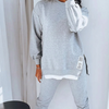 Women’s Cozy Tracksuit Set – Long Sleeve & Fitted Pants