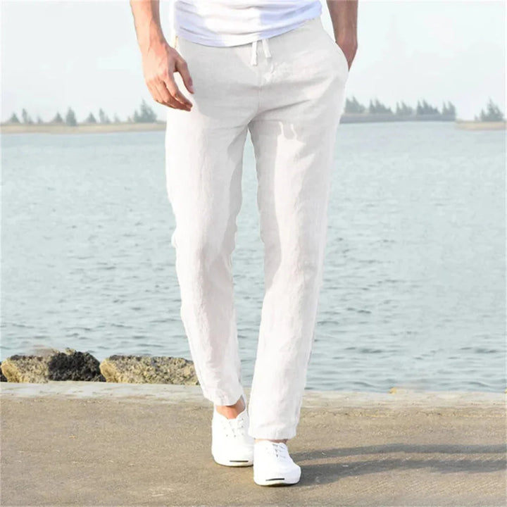 Men’s Linen Summer Trousers – Casual Style with Airy Design