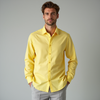 Elegant Long-Sleeve Button-Down Shirt for Men