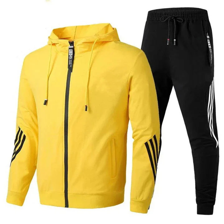 Men's Sporty Wool-like Tracksuit