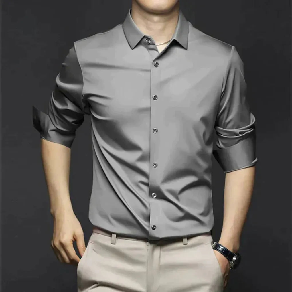 Men’s Wrinkle-Free Shirt – Stylish and Low-Maintenance