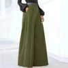 Women’s Wide-Leg Trousers – Solid Color Elegance for Every Occasion