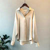 Stylish Women’s Office Blouse – Button-Front Design