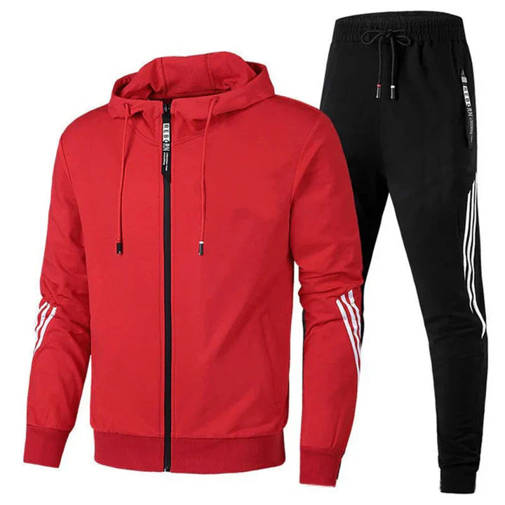 Men's Sporty Wool-like Tracksuit
