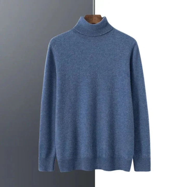 Men’s Knit Turtleneck Sweater – Refined Winter Layer