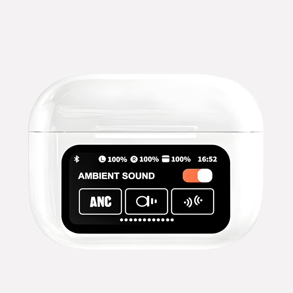 Wireless Bluetooth Headphones with Display