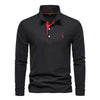 Bastian – Long Sleeve Polo for men