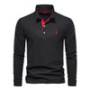 Long-Sleeved Polo Shirt for Men