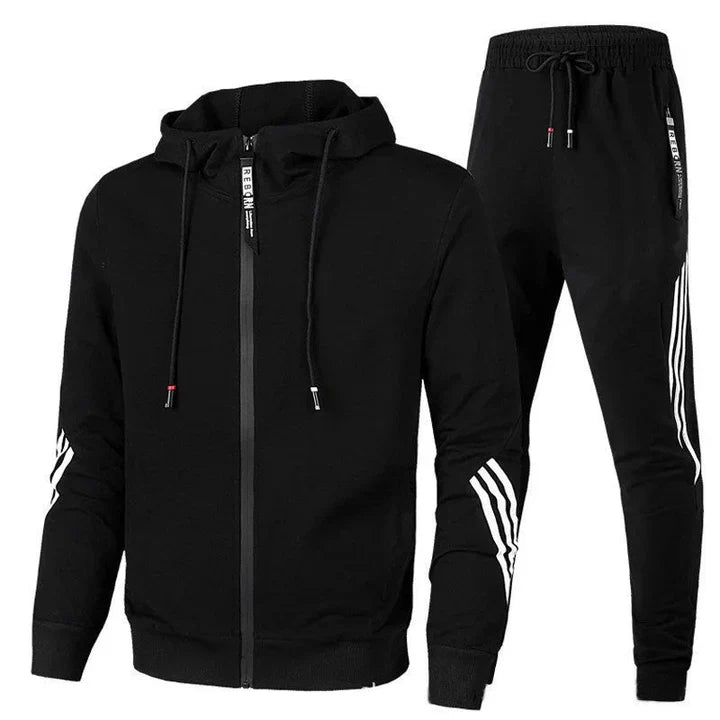 Men's Sporty Wool-like Tracksuit